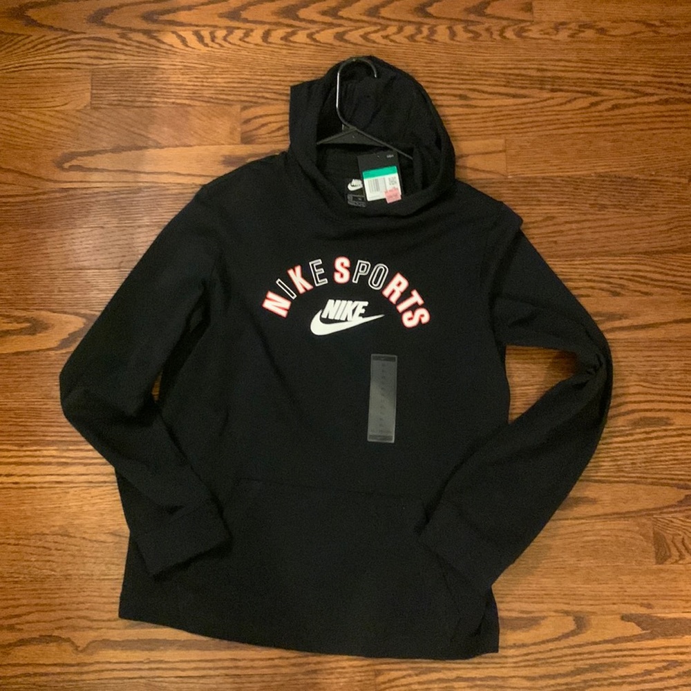 Nike hooded tshirt
